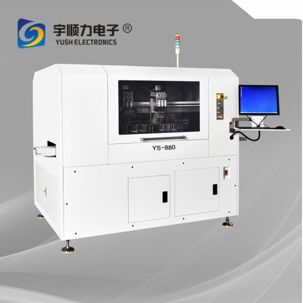 300mm*350mm*2 White PCB Separator Full SMT Automatic Curve CNC For PCB Milling
