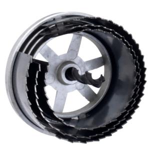 China Serrated 60mm 67mm 74mm Hole Saw Cutter For Non Laminated Plastics on sale