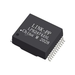 LP82474ANL Single Port 1000 BASE-T SMD 24 Pin Lantelecom Transformer Modules