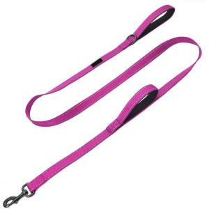 Padded Dog Harness Leash With Extra Handle Eco Friendly Easy Control Wear