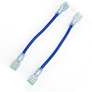 TE White 110 187 250 Female Quick Disconnects Push In Terminals for Professional