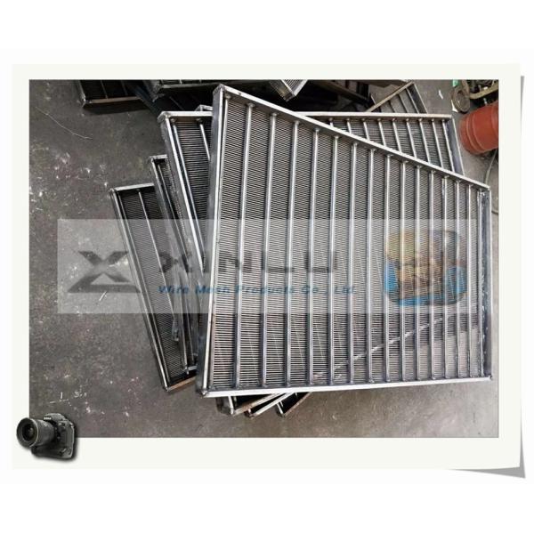DEWATERING SCREEN PANEL / WEDGE WIRE GRATING / JOHNSON SCREEN SUPPORT GRIDS / STAINLESS STEEL SCREEN PLATE