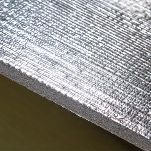 Self Adhesive Construction Heat Insulation Foam With Aluminium Foil One Side