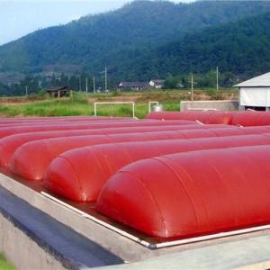 Mechanical Mixing Method Biogas Digester Tank in Cylindrical Rectangular Pillow