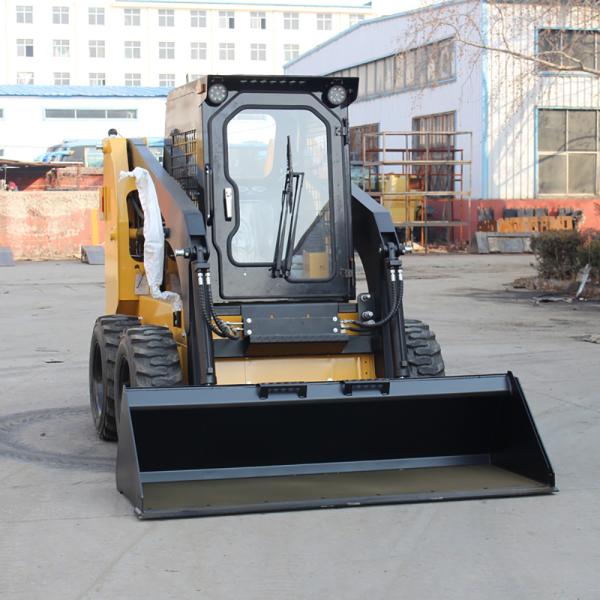 Quality Mini Wheel Skid Steer Loader For Infrastructure Construction wholesale