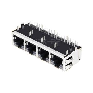 Belfuse 2250083-1 Compatible LINK-PP 10G Base-T 1x4 Port Ethernet RJ45 MagJack
