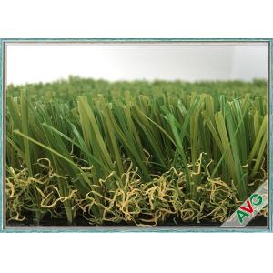PU Coating Durable Golf Artificial Grass Rough 11200 Dtex With SGS Approval