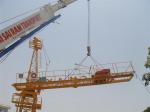 Construction Potain Tower Crane TC6010 / Luffing Crane with 60m Jib Length , 1