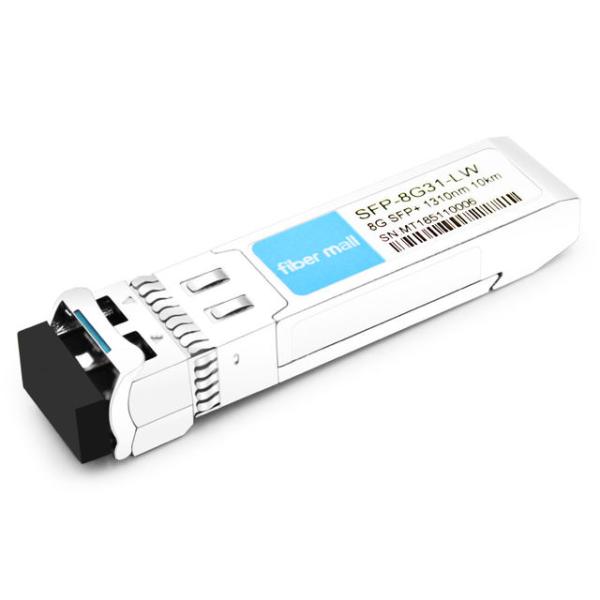 Quality Cisco DS-SFP-FC8G-LW Compatible 8G SFP+ LW 1310nm 10km LC SMF DDM Transceiver Module wholesale