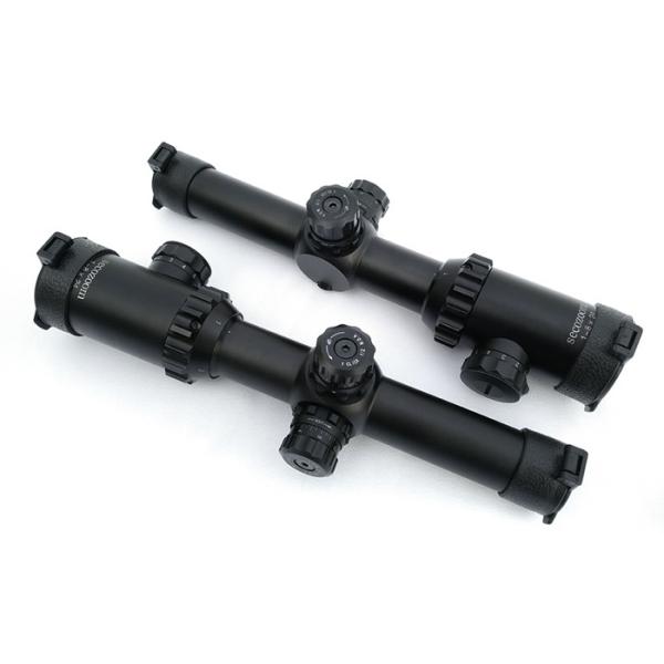 Quality High Power Long Range Scopes 1-8x24mm Military Rifle Scopes For Sniper Shooting wholesale