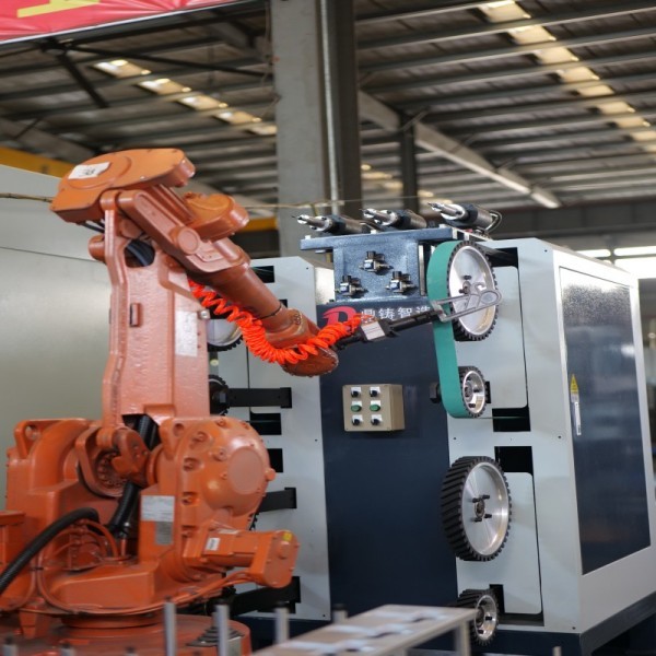 Quality Automatic Industrial Multi Wheel Belt Polisher System for Door Handles Furniture Auto Parts with Labor Saving wholesale