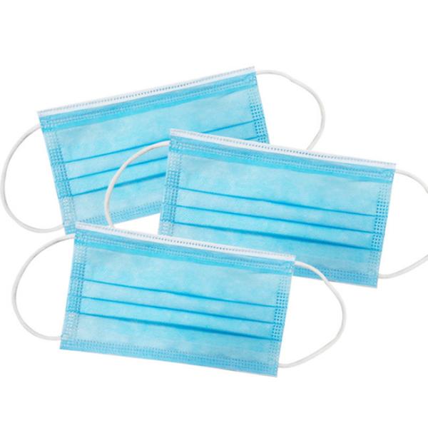 Hospital Use Disposable Earloop Face Mask Low Breathing Resistance Dust