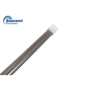 Low Insertion Loss Optical Fiber Array With High Precision Core Spacing