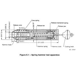 Single Energy And Adjustable Energy Spring Hammers For Impact Tests