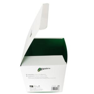 Foldable Custom Paper Cardboard Tea Packaging Box CMYK 4 Colors Printing