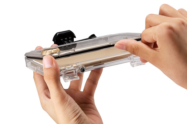 Extreme Sports Waterproof Case With 170 Degrees Wide Angle Lens For iPhone 5/5s/5c/6/6s 4.7''/6plus 5.5''