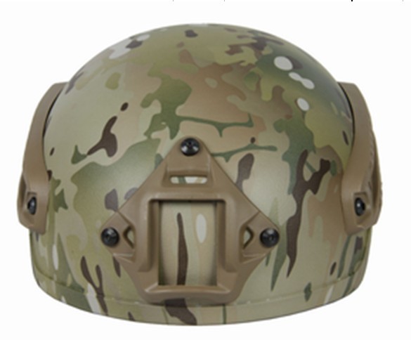 Quality Camo Tactical Combat Helmet Head Protection For Airsoft / Paintball Players wholesale