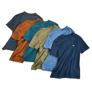 Customized Anti-wrinkle Breathable Plain Cotton T-shirts with Short Sleeve O