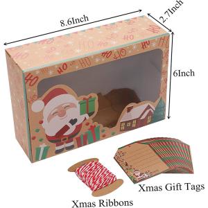 Christmas Cupcakes Cookies Chocolates and More Custom Printed Packaging Box for