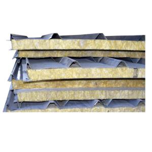 External Wall Insulation Hydrophobic Rock Wool Sandwich Board Fire Retardant