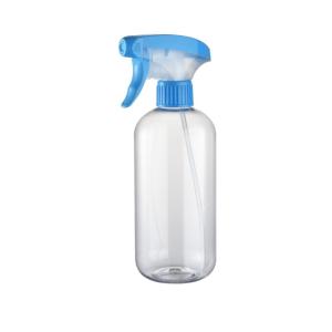 Highly OEM/ODM 400ml Transparent Bottle with Spray Gun Made In Collar Material