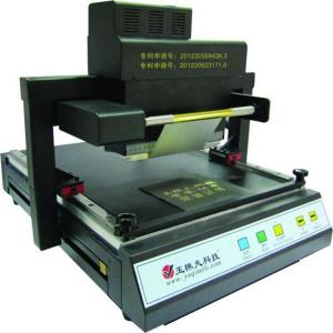 China Hot sale digital gold foil stamping machine ,plastic id card printing machine,flatbed pvc on sale