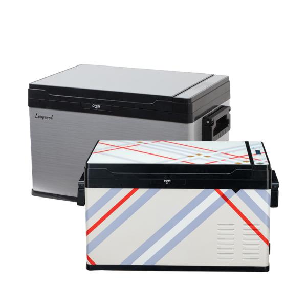 Quality Morandi Design Style DC 12V Car Fridge Portable Fridge Compressor Refrigerator -20 10 C wholesale