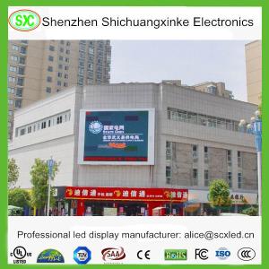 IP65 RGB outdoor full color LED Display , 6500K to 9500K With 3D effect