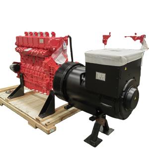 300Kw Silent Engine Genset with Gas Fuel Type and 100% Pure Copper Brushless