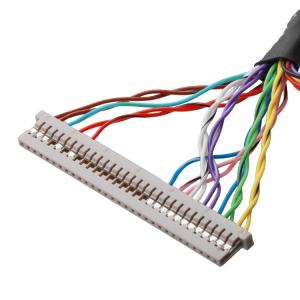 LCD motherboard cable JAE FI-X30HL 30P To DF14-30P And JST ERH-7P Combined Cable