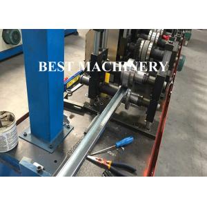 Light Steel Keel Guage C U Channel Roll Forming Machine Ceiling Panel
