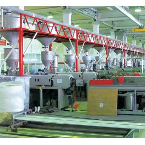 Various Volume PVC Mixer Machine With Pneumatic Conveying System / Silo