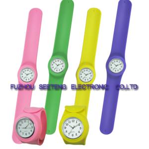 China watch factory customized child slap watch for promotion