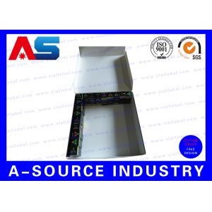 Laser Custom Small Glass Vials Printed Cardboard Boxes Order For Healthcare