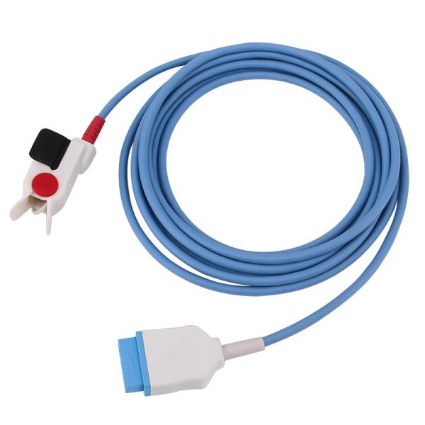 Quality Blue Pediatric Clip 3m Reusable Spo2 Sensor Dash 2500 Ge Pulse Oximeter wholesale