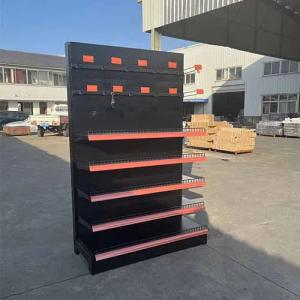 Factory Custom Size Color Q235 Steel black 90cm metal shelf racks para