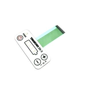 240gm Trip Force 3 Contact Domes LED Membrane Switch With ROHS Compliant