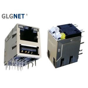 Tab Up 1 RJ45 Port Lan Cable Connector USB 2.0 Interface Light Pipes Available