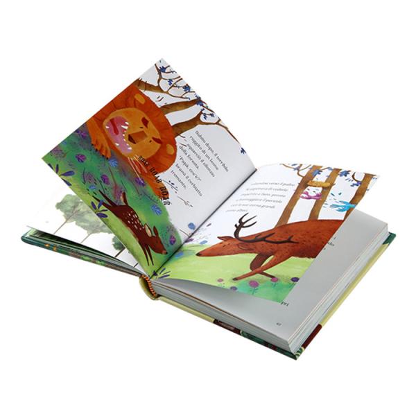 Quality Full Color Hardcover Children's Book Printing Customized Service A4 A5 Size wholesale