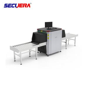 Airport Subway X Ray Screening Machine Gun Metal Detector With Conveyor Belt