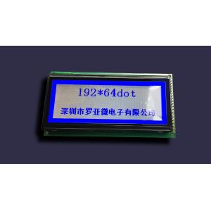 Stn Graphic 192x64 Dots Mono LCD Module FSTN FFC Parallel Interface