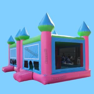 2024 Latest Models Rainbow Castle Inflatable Big Bounce House with Large Size