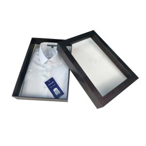 Luxury Custom Logo Apparel Packaging Box with 157gsm Coated Paper and 1500gsm