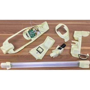 Natural ABS Household Appliance Parts , CNC Plastic Prototype Smooth Surface