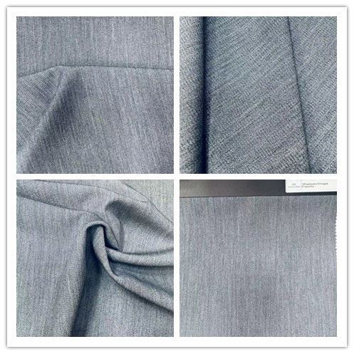 Polyester/Rayon/Spandex Twill Fabric Demin Like Quality for Lady′s Pants, Dress