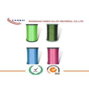 0.025mm Enameled Gold Fecral Alloy Green Red White Black Heating Wire