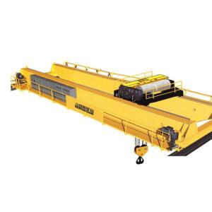 China European Style Single Hook Double Girder Overhead Crane Workshop Operation on sale