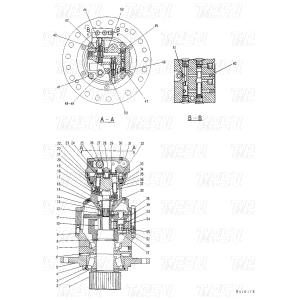 Premium Excavator Swing Drive Motor With Upgraded Planetary Reducer
