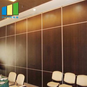 Five Star Hotel Acoustic Room Divider Sound Insulation Foldable Sliding