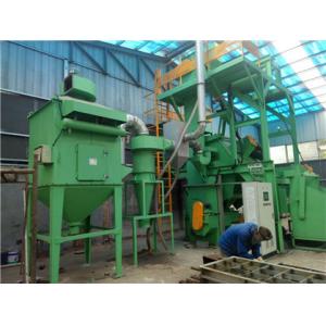 Rotary Barret Tilting 20min Drum Type Shot Blasting Machine With Dust Collector